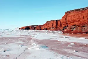 Meules: Cliffs - Cap aux Meules