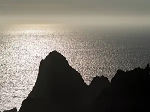 Stack: The cliffs between Dale and Huxter close