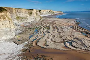 Glamorgan: Cliffs, Dunraven Bay, Glamorgan Heritage Coast