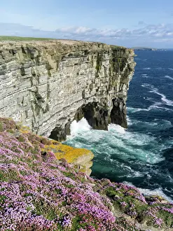 Queen: The cliffs at Noup Head on Westray island