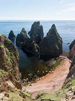 Bluff: The cliffs between Silwick and Westerwick