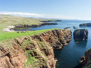 Stack: The cliffs between Silwick and Westerwick