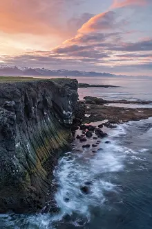 Vesturland: Cliffs of West Iceland, Vesturland, Iceland, Europe