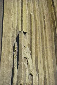 Devils: Climber on Devils Tower