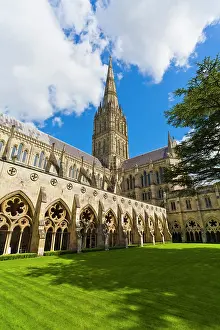 Styles: Cloister of the Cathedral, Cathedral Close, Salisbury