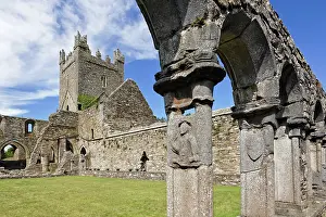 Churches: Cloister of the cistercian Jerpoint Abbey, Thomastown