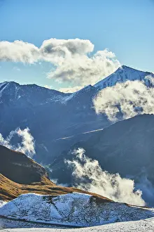 Pinzgau: Clouds in the Mountains at Hochalpenstraie, Pinzgau