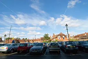 Surrey: Clouds & Sky - above Surrey car park