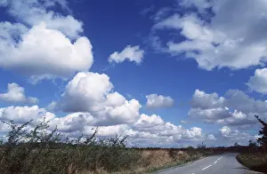 Suffolk: CLOUDS OVER SUFFOLK FIELDS