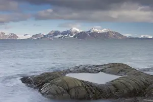 Seascapes: Coastlandscape at Gashamna Bay - Hornsund - Svalbard, Norway