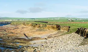 Orkney: Coastline near Birsay, Orkney islands, Scotland