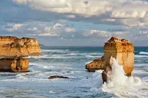 Twelve: The coastline near Loch Ard Gorge, looking