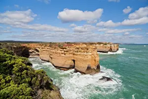 Tertiary: The coastline near Loch Ard Gorge, view