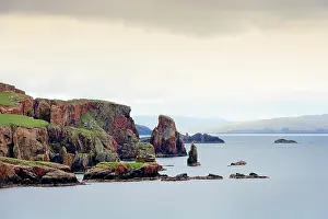 Ledge: Coastline of Shetland Island