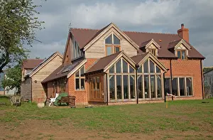 Ecologically: Colemans Hill Farm new eco build East aspect