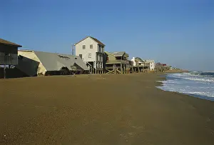 Collapse: Collapsed Cottage Due to Erosion, NC