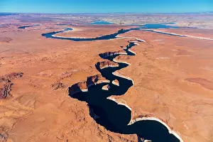 Powell: Colorado River, Lake Powell, Page, Arizona, Usa