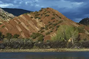 Layered: Colorful Sandstone Layers
