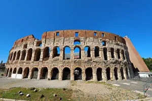 Amphitheatre: The Colosseum Roman amphitheatre, Rome, Italy
