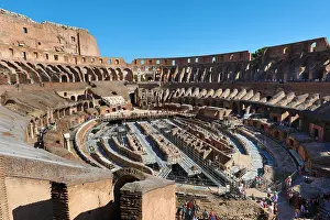 Amphitheatre: The Colosseum Roman amphitheatre, Rome, Italy