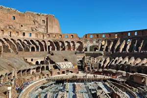 Amphitheatre: The Colosseum Roman amphitheatre, Rome, Italy