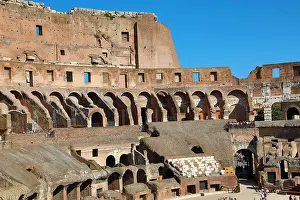 Amphitheatre: The Colosseum Roman amphitheatre, Rome, Italy