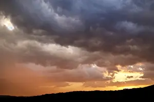 050618: Colourful sunset - Allariz, Galicia, Spain