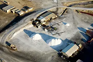 Swakopmund: Commercial Salt Works near Swakopmund