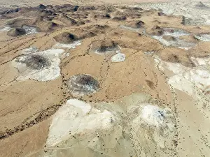 Eroded: Conical rocks, so-called Prince Albert formations