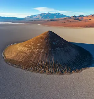 Lonesome: Cono de Arita, Salar de Arizaro, Aerial View, Salta