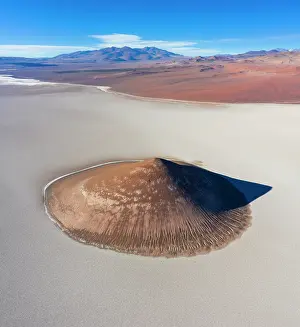 Lonesome: Cono de Arita, Salar de Arizaro, Aerial View, Salta