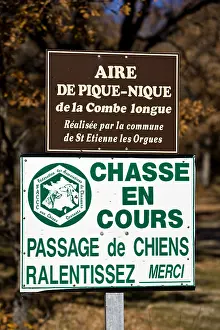 Notices: Control of hunting on public place in Haute-Provence France