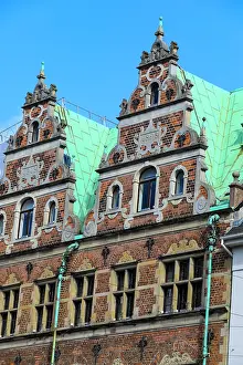 Turret: Copenhagen, Denmark. Historic, Art Nouveau houses
