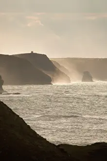 Stack: Cornish Coast - view from Strangles