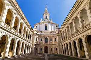 Churches: Courtyard of Studium Urbis, Cortile della Sapienza