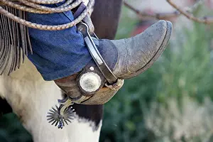 Cattleman: Cowboy - close-up of boot and spur
