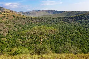 Caldera: The Crater Area in Queen Elizabeth National