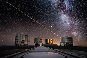 Astronomical: Crating an artificial star - ESO?s Paranal Observatory