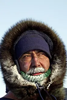 Beards: Cree Indian - close-up of face