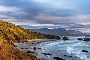 Crescent: Crescent Beach at Ecola State Park in Cannon Beach