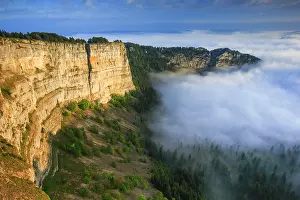 Kettle: Creux du Van, Neuchtel, Switzerland, Europe