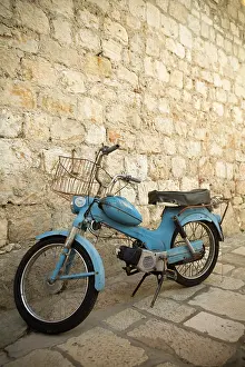 Scooter: Croatia, Dalmatia, Hvar Island, Hvar town