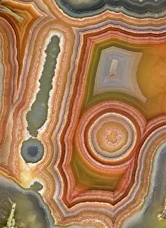 Agate: Cross-section of Mexican Agate
