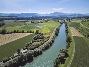 Pastures: Cultural landscape to the left and right of the river Reuss