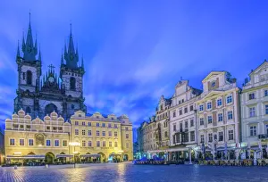 Plaza: Czech Republic, Bohemia, Prague, Old Town