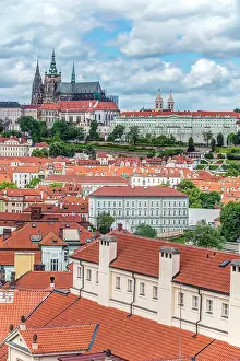 Rooftop: Czech Republic, Bohemia, Prague, Prague
