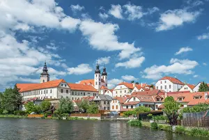 Moravia: Czech Republic, Moravia, Telc Old Town (Large