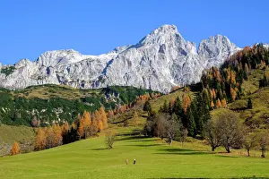 Dachstein: Dachstein from Hinterwinkl, Gosaukamm, Dachstein