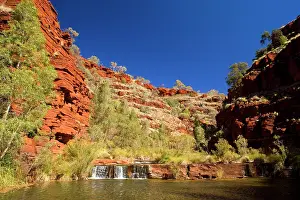 Centuries: Dales Gorge - stream flows down Dales Gorge over