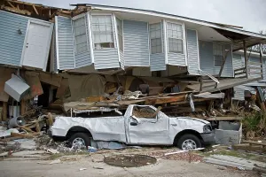 Hurricane: Damage caused by Hurricane Katrina